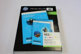 Ten HP 953XL Officejet Value Packs (1CC21AE).