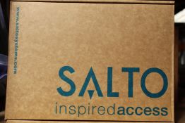 A boxed as new Salto Systems XS4 One wireless smart door system.