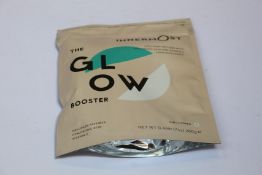 Thirty 200g packets of Innermost Nutrition The Glow Booster collagen skin supplements.