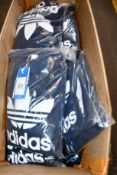 Ten as new Adidas Trefoil hoodies (L).