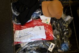 A quantity of assorted as new sportswear and related items.