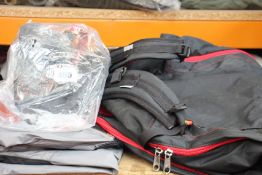 A Dudek Dewbag (Marks to bag but item is new), a Dudek Paragliding free flight bag and a Dudek front