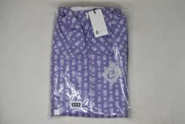 An as new Chloe Nardin Cicadas track jacket in purple (S - RRP £620).