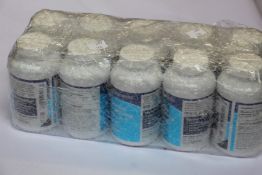 Twenty tubs of Simply Supplements Glucosamine Sulphate 100mg with Vitamin C (180 capsules per tub).