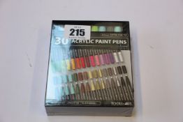 Twelve sets of thirty Tooli-Art Acrylic Paint Pens (0.7mm Extra Fine Tip).