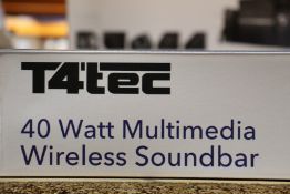 Eight new T4 Tec Soundbars (TTSB001).