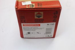 Three boxes of as new Sparky professional angle grinders (M750).