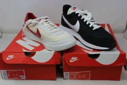 Two pairs of as new Nike trainers; Air Tailwind 79 (UK 7.5) and Killshot OG SP (UK 8).