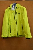 An as new Colmar jacket MU 1353U in lime (TG 48 - RRP €264).