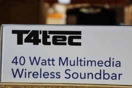Eight new T4 Tec Soundbars (TTSB001).