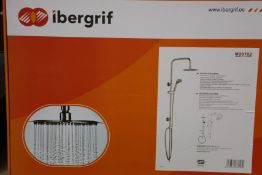 Ten boxed as new Ibergrif M20702 Shower Columns.