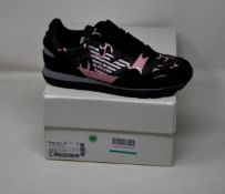 A pair of as new Emporio Armani sneakers (EU 36).