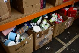 Three boxes of assorted luxury beauty items and toiletries to include face creams, body wash, hair