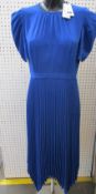 An as new L.K.Bennett Aveline dress in blue (UK 12 - RRP £225).