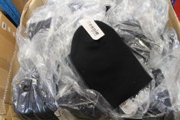 A quantity of as new Yupoong beanie hats (Approximately 130).