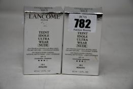 Five Lancôme Teint Idole Ultra Wear nude (10.1 Acajou) (40ml).