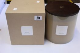 A boxed as new Zara Home 3.6kg white jasmine aromatic candle.