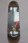 An as new Supreme SS21 Exit skateboard deck in black.