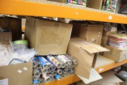 Miscellaneous greetings cards, gift wrap and related.