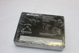 A boxed as new Multipick Kronos (Powerful electric lock pick gun with charger, allen key, Li-ion