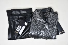 An as new Pinko Cagliare 2 Gonna skirt (XS) and a Smorzare top (EU 40).