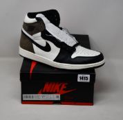 A pair of as new Nike Joran 1 Retro High OG (UK 10.5).