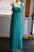 An as new Pinko Charlotte dress in green (Size 38).