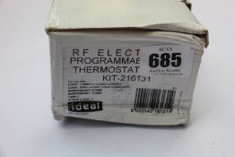 An Ideal RF 7 Day Electronic Programmable Room Thermostat (KIT-216131).