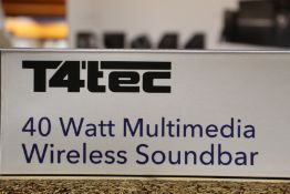 Eight new T4 Tec Soundbars (TTSB001).