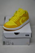 A pair of women's as new Nike Air Jordan 1 Low (UK 6.5).