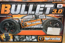 A boxed as new HPI Racing Bullet 3.0 ST (#110660).