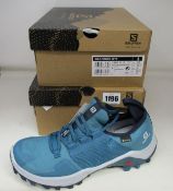 Two pairs of men's as new Salomon Madcross GTX (UK 8.5, 9.5).