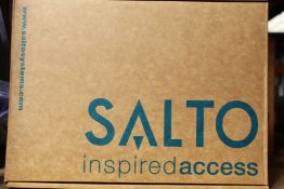 A boxed as new Salto Systems XS4 One wireless smart door system.