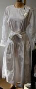 An as new Proenza Schouler cotton long sleeve dress (Size US 2).