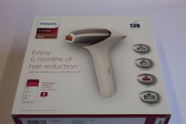 An as new Phillips Lumea IPL 9000 Series hair removal device.
