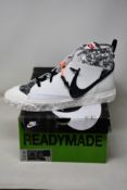 A pair of as new Nike Blazer Mid Readymade (UK 12).