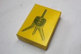 Nine boxed as new Curv-O-Mark Stock No 6 contour marker, standard centring heads.