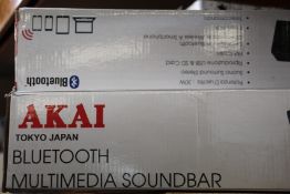 Three new AKAI Bluetooth 01 Soundbars.
