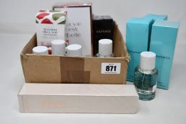 Three Tiffany & Co perfumed shower gels (3 x 200ml two with damage to outer boxes), Lancome La Vie