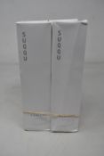 Four Suqqu Aqufons hydrating lotions (4 x 200ml) (Two outer boxes creased).
