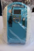 An as new Geni-Store portable car oxygen concentrator (RRP £1000) (Requires UK plug adaptor).