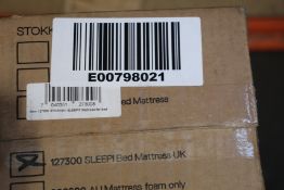 A boxed as new Stokke SLEEPI bed mattress (127300).