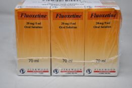 Ten packs of six Fluoxetine 20mg/5ml oral solution (60 x 70ml).