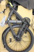 A VanMoof X3 Dark Electric Bike (Note: Item may be incomplete, viewing is recommended).