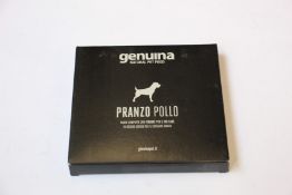 A large quantity of Genuina Natural Pet Food dog meals in various flavours to include chicken, pork,