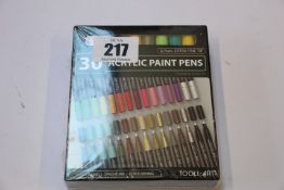 Twelve sets of thirty Tooli-Art Acrylic Paint Pens (0.7mm Extra Fine Tip).