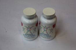 A large quantity of Health Evolution Boosters natural formula - dietary supplement 12o capsules