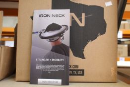 A boxed as new Iron Neck - Advanced Neck Strength Training Device and Rehabilitation Machine.