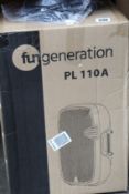 A boxed as new Fun Generation PL 115 A Speaker.