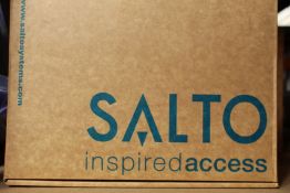 A boxed as new Salto Systems XS4 One wireless smart door system.